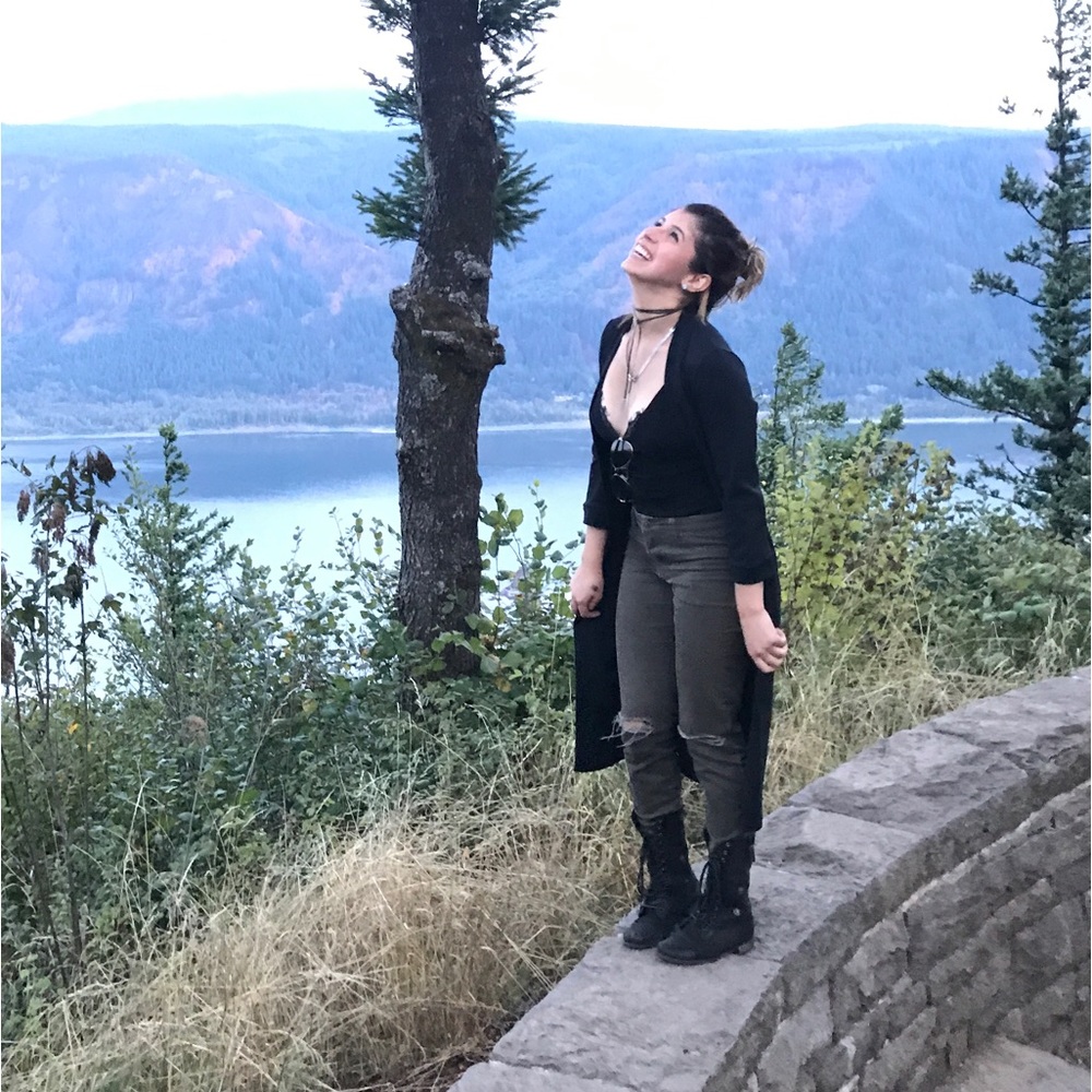 Black Duster Cardigan